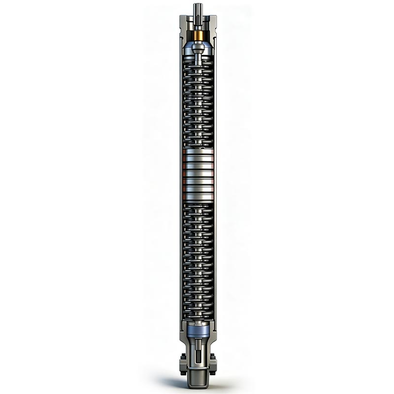 Pompe submersible électrique pour puits de pétrole