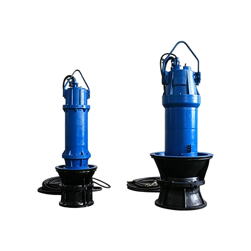 Pompe à débit axial submersible pour le drainage des inondations