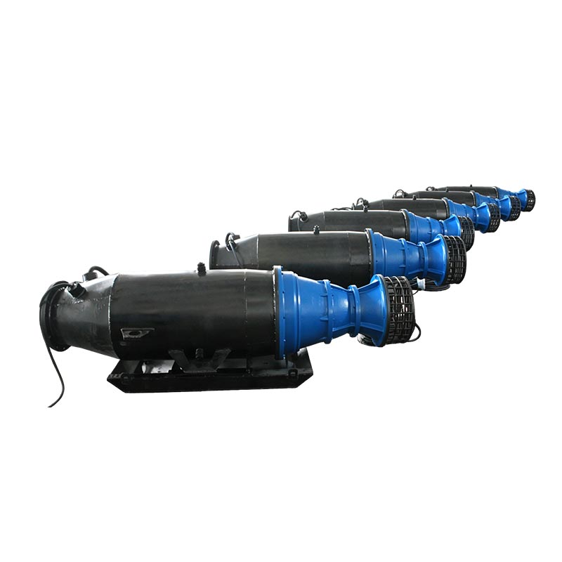 Pompe à débit axial submersible pour l'approvisionnement en eau urbaine